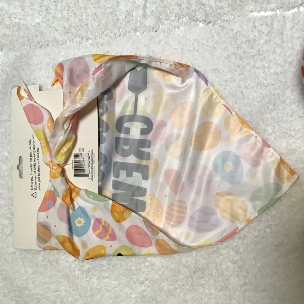 Hunting Crew‎ Easter Egg Pet Scarf Kerchief NWT